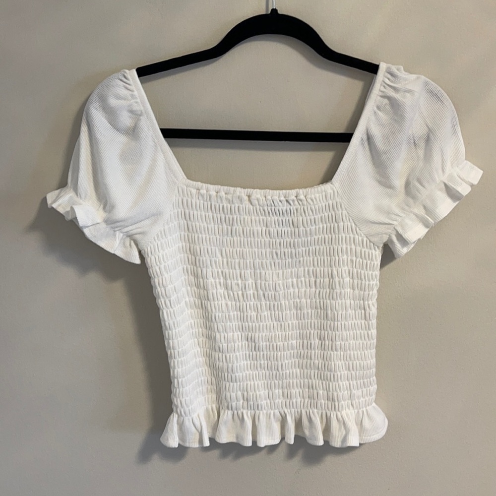 AQUA White Top - Size Small